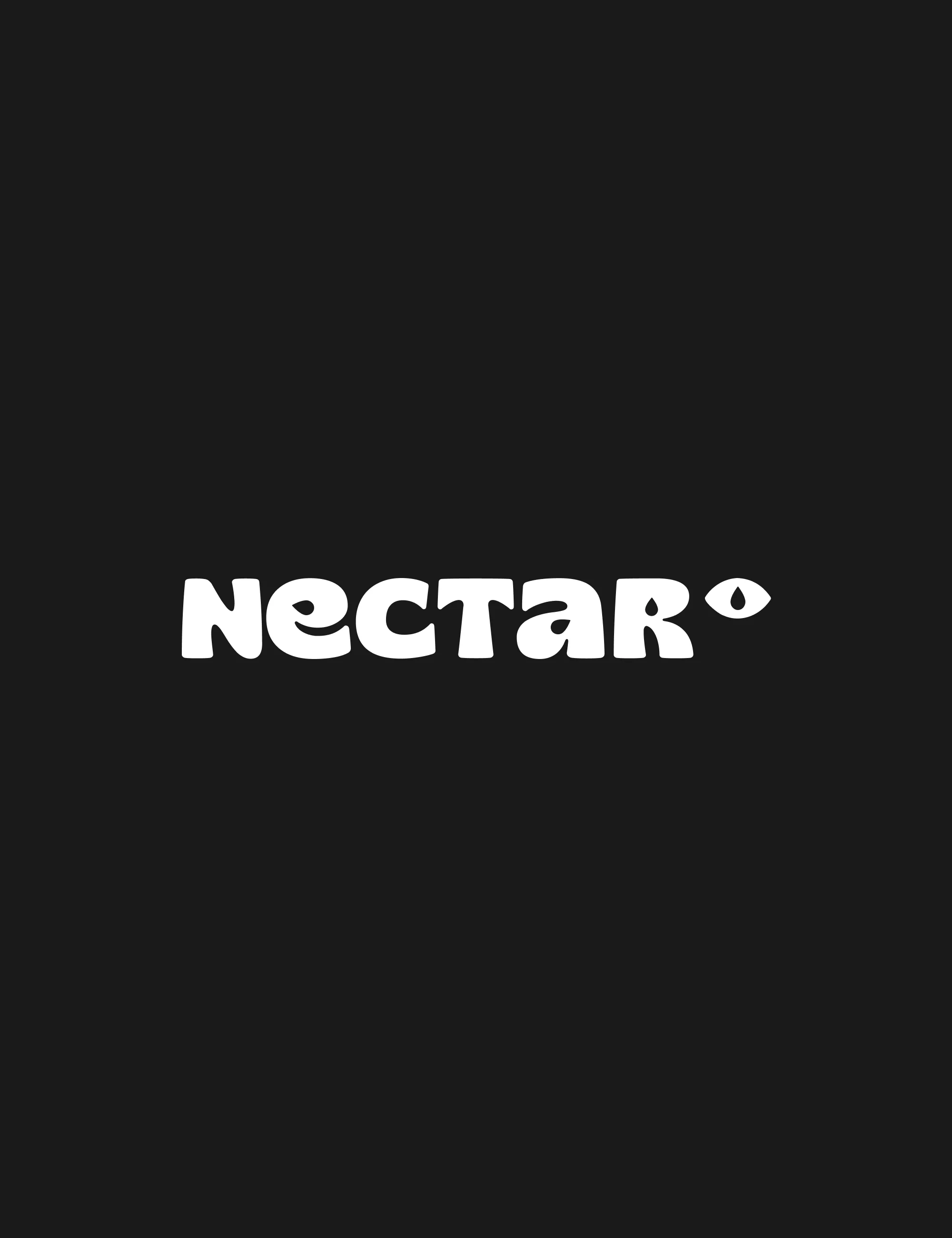 Logo Nectar sur fond noir