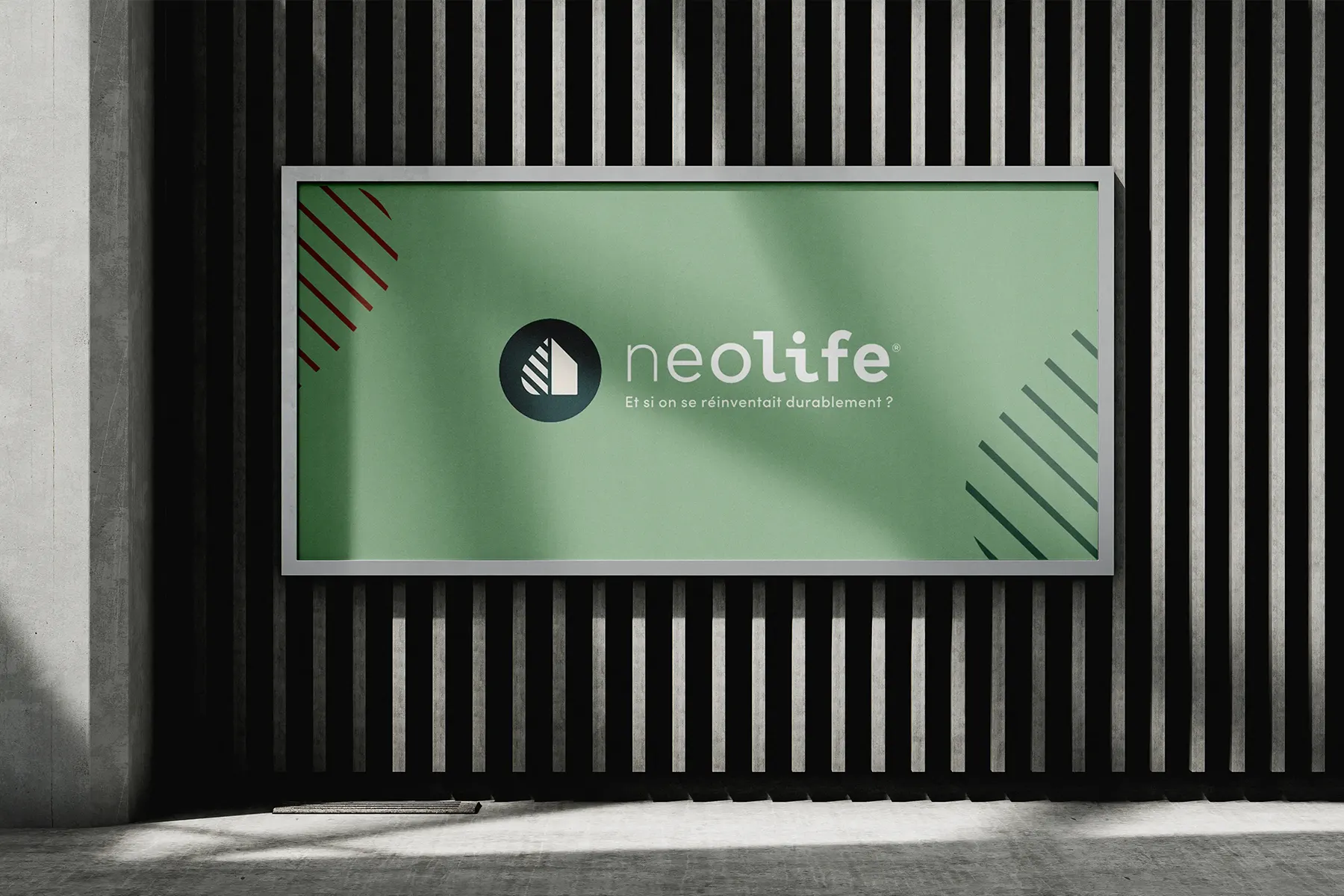 Projet pour Neolife : refonte identité visuelle, supports de communication, webdesign, packaging