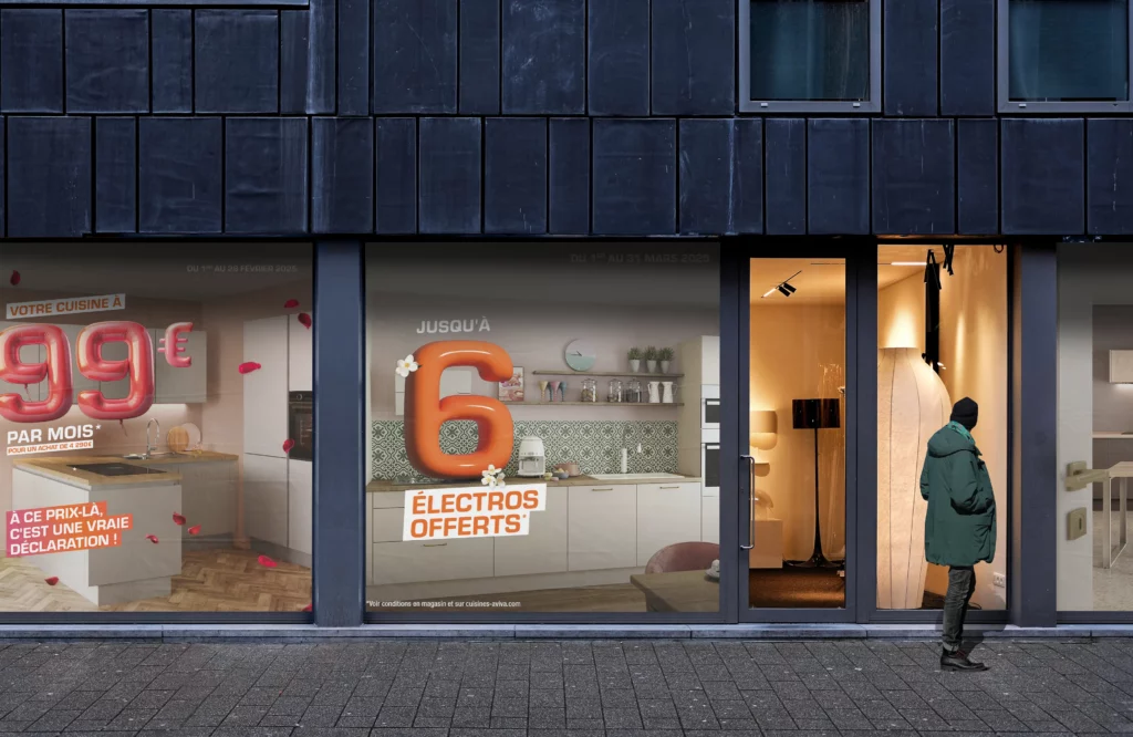 Aperçu des créations des opérations commerciales de février, mars et avril 2025 de Cuisines AvivA