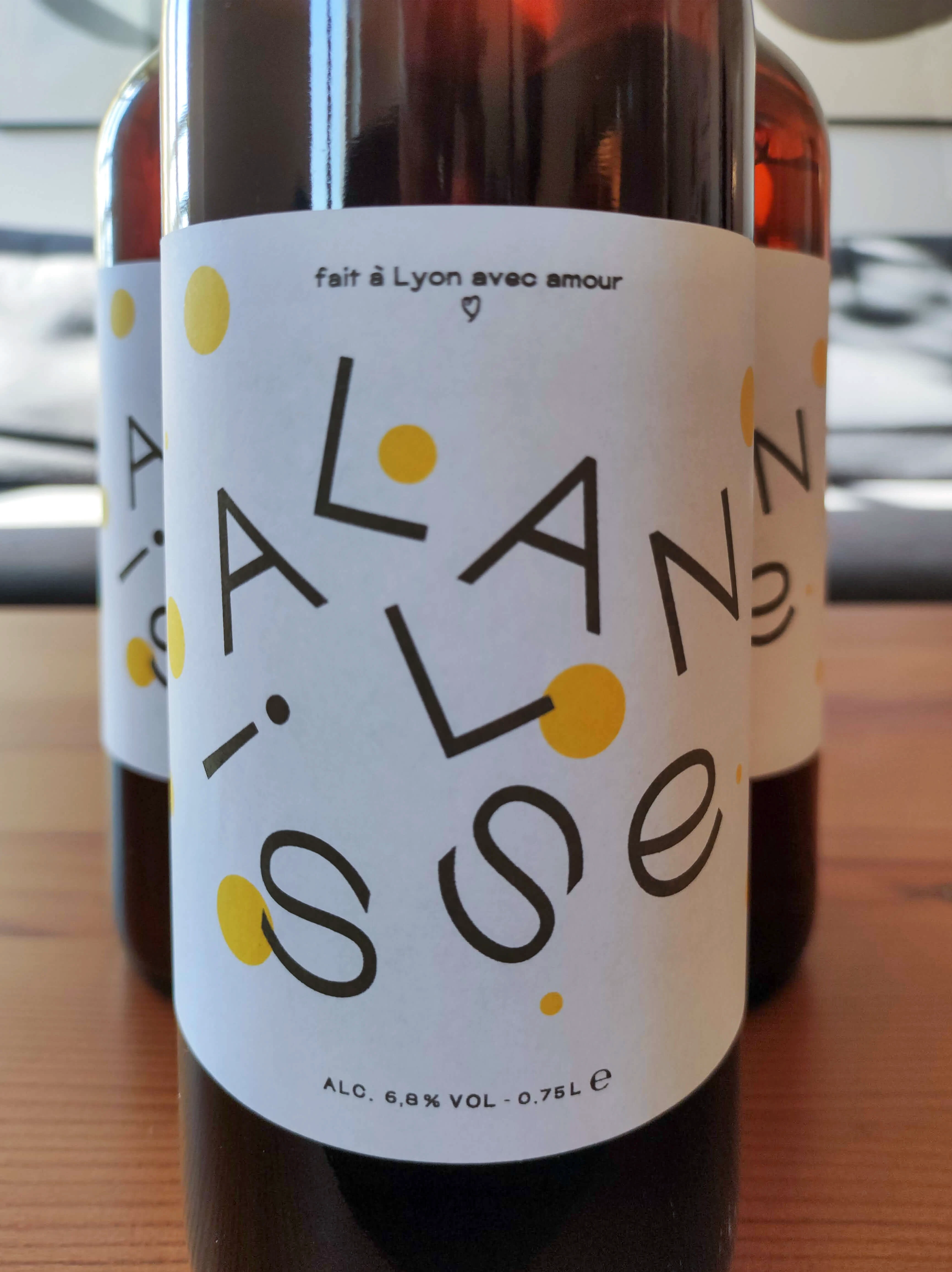 Étiquettes de bières personnalisées "Allanisse"