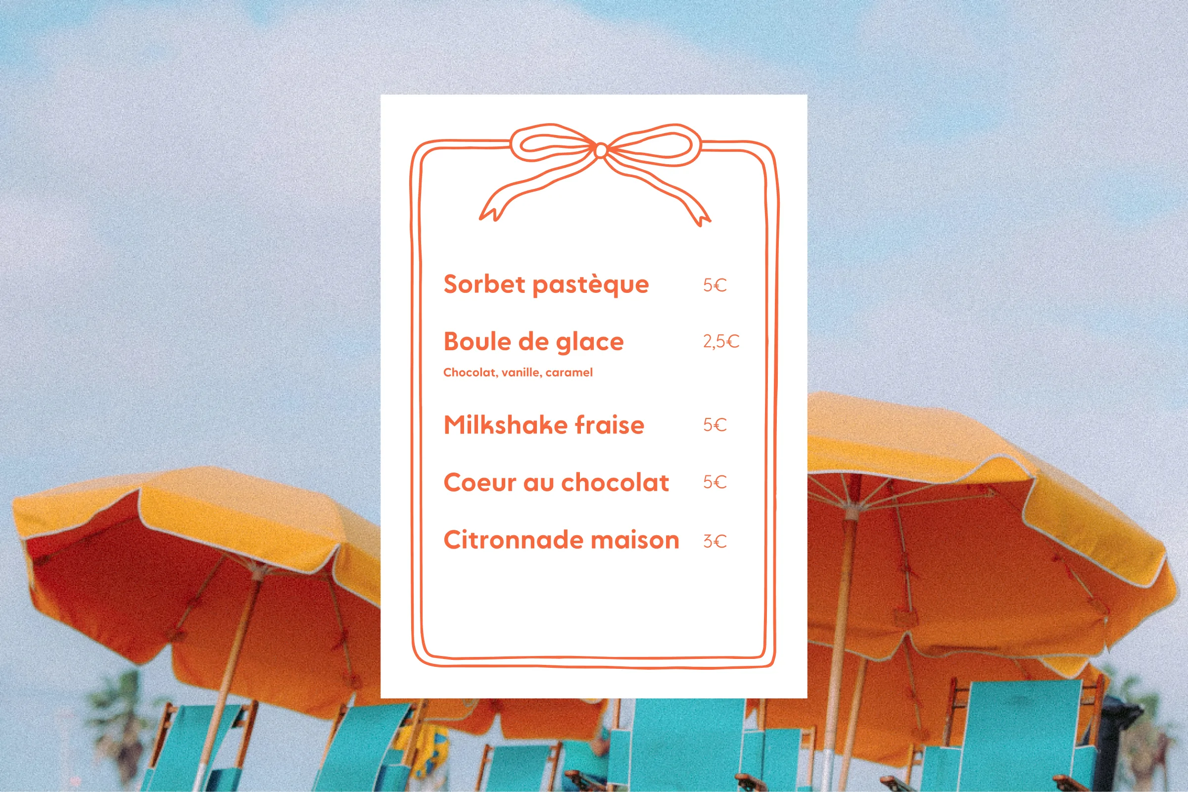 Typographie "your soft dream" par Clarisse Joly, a geometric font family with round corners.
